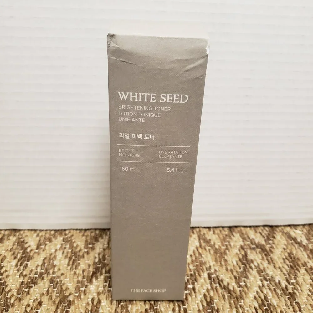 The Face Shop White Seed Brightening Toner Logion 5.4 fl. oz. New in‎ Box